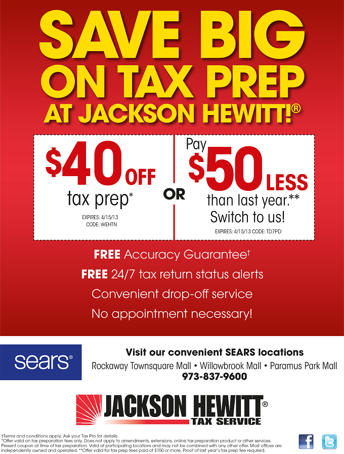 Save Big on Your Tax Preparation with Jackson Hewitt